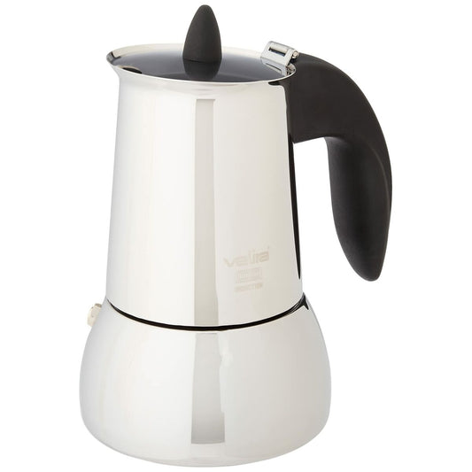 Italian Coffee Pot Valira ISABELLA 4T Steel Stainless steel