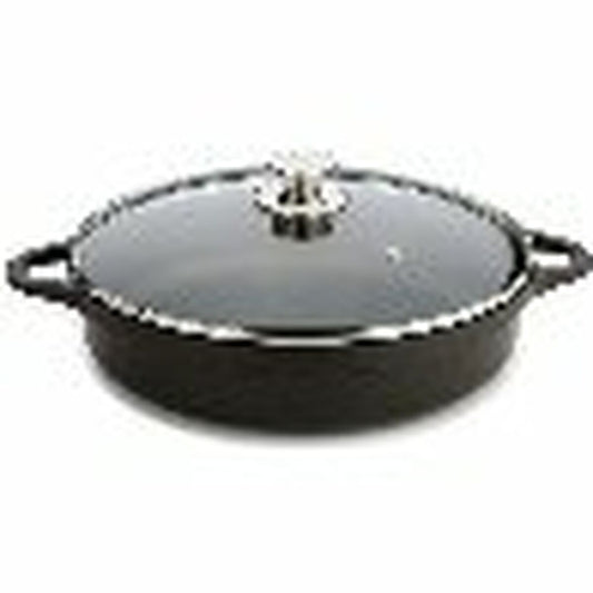 Casserole Valira 4136/25 Black Metal Ø 28 cm 3,5 L