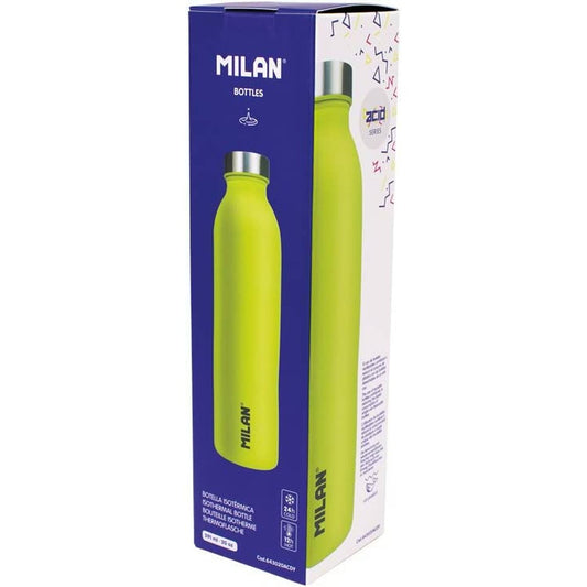 Thermal Bottle Milan Acid Stainless steel Yellow (591 ml)