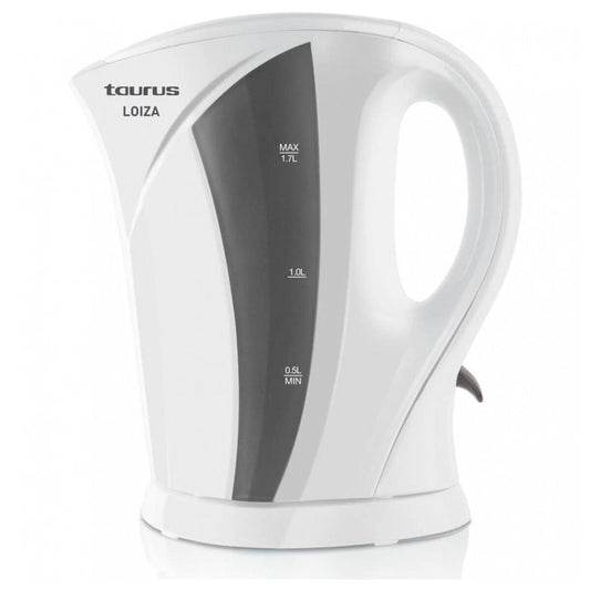 Kettle Taurus Loiza 2200 W White Plastic 1,7 L