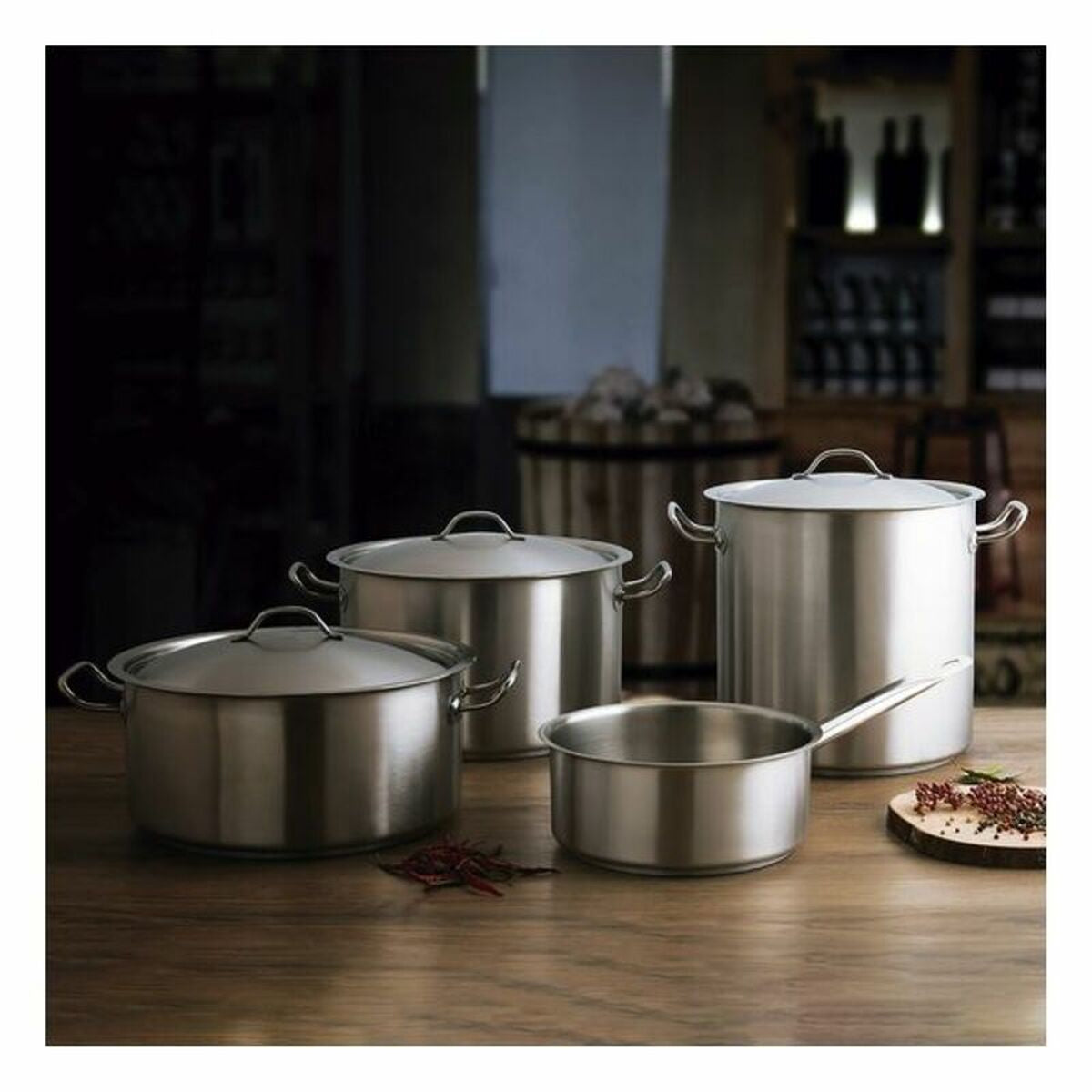 Casserole with lid Quid Professional Koncept Stainless steel 18/10