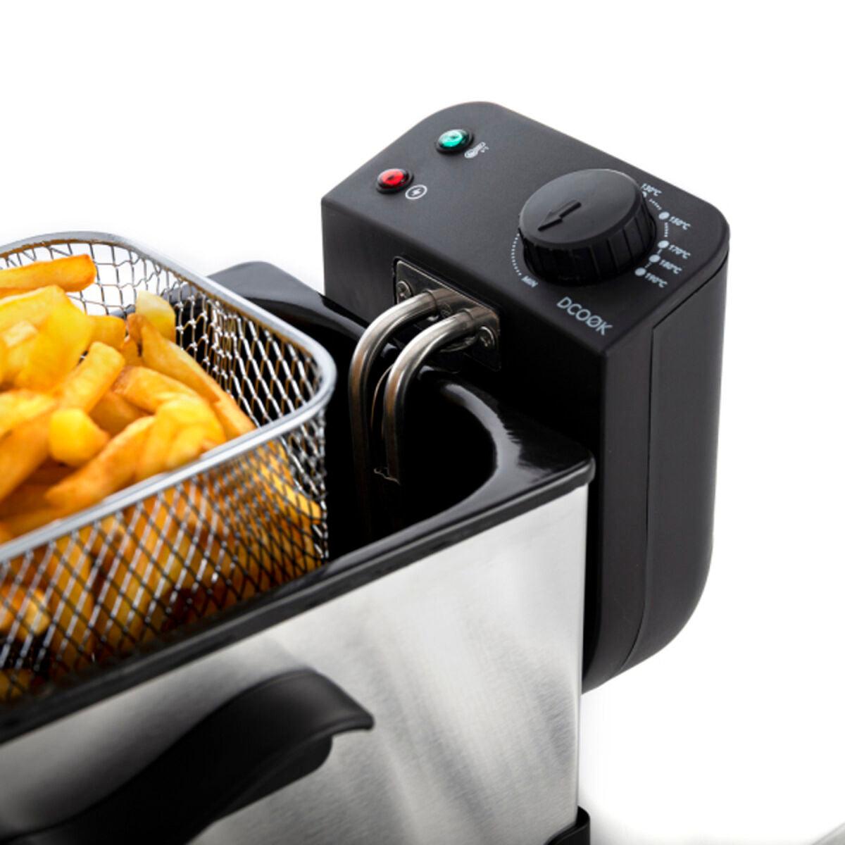 Deep-fat Fryer Dcook Gallery Silver Black 3 L