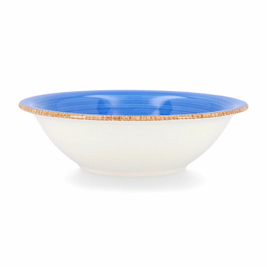 Bowl Quid Vita Blue Ceramic 6 Units (18 cm)