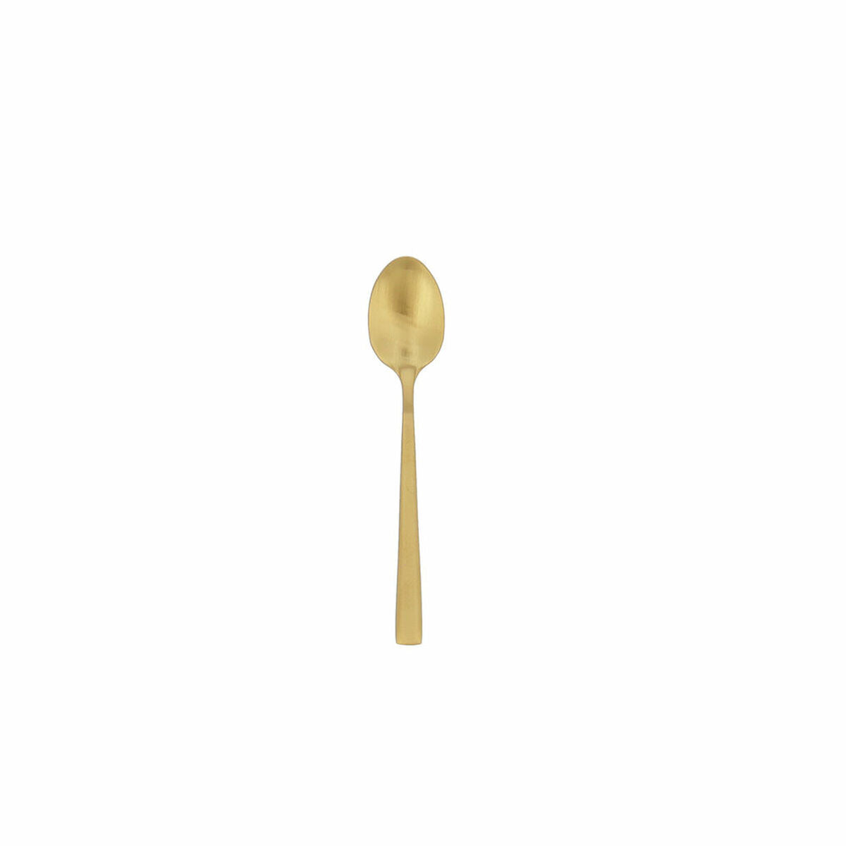 Coffee Spoon Bidasoa Ikonic Metal Gold 12 Units