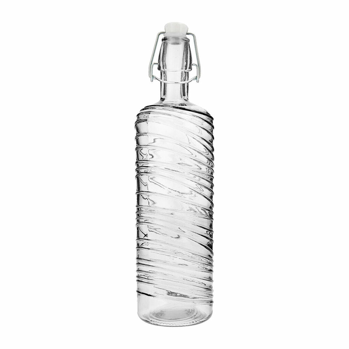 Bottle Quid Aire Transparent Glass (1 L)