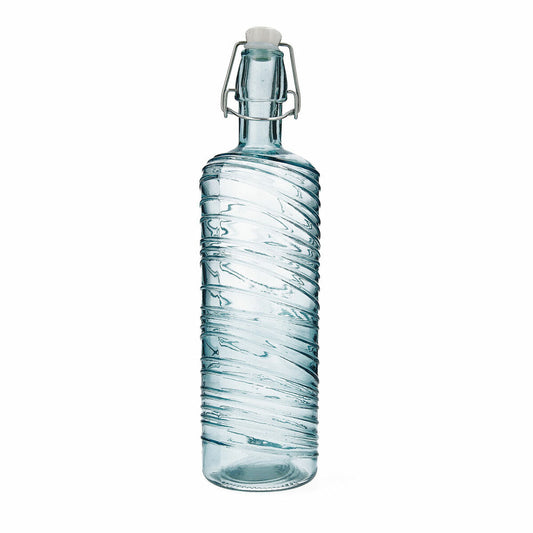 Bottle Quid Aire Turquoise Glass (1 L)