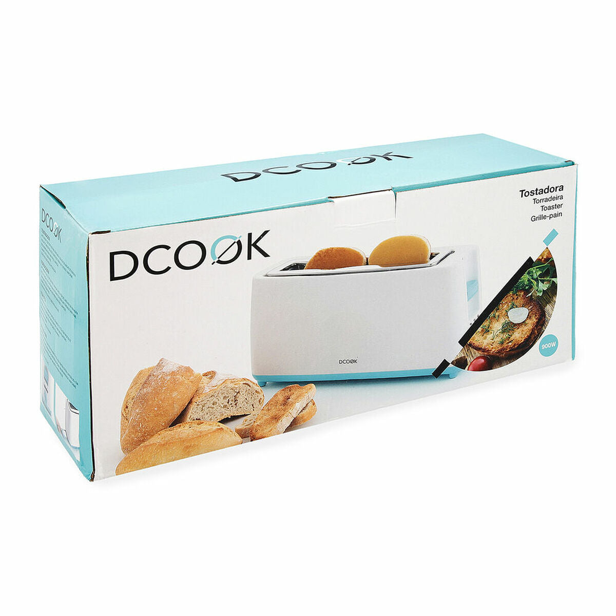 Toaster Dcook 800W White