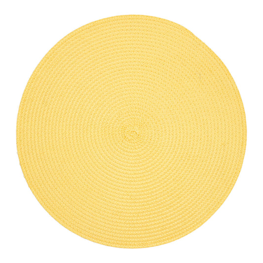 Place mat Quid Vita Yellow Plastic 38 cm (Pack 12x)