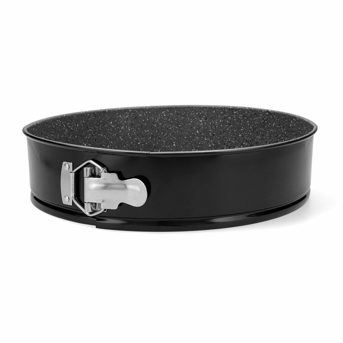 Springform Pan Bidasoa Tribeca Ring Black Metal (28 x 6,8 cm)