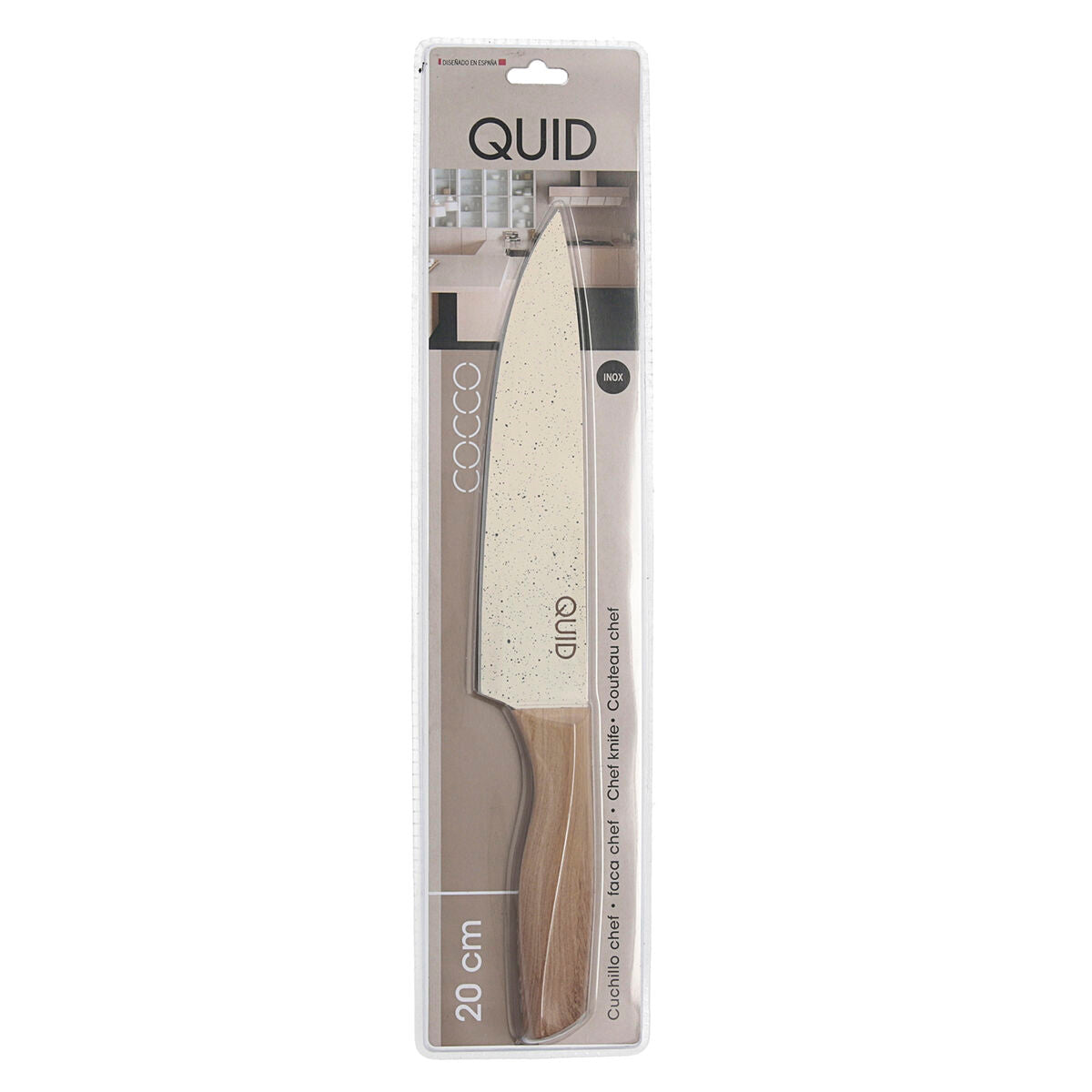 Chef's knife Quid Cocco (20 cm) (Pack 12x)