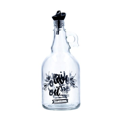 Cruet Quid Cocco Drip Transparent Glass 1 L