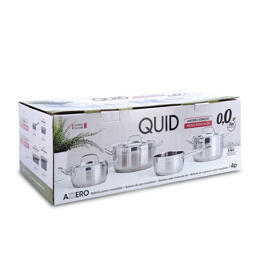 Cookware Quid Azzero Stainless steel 4 Pieces