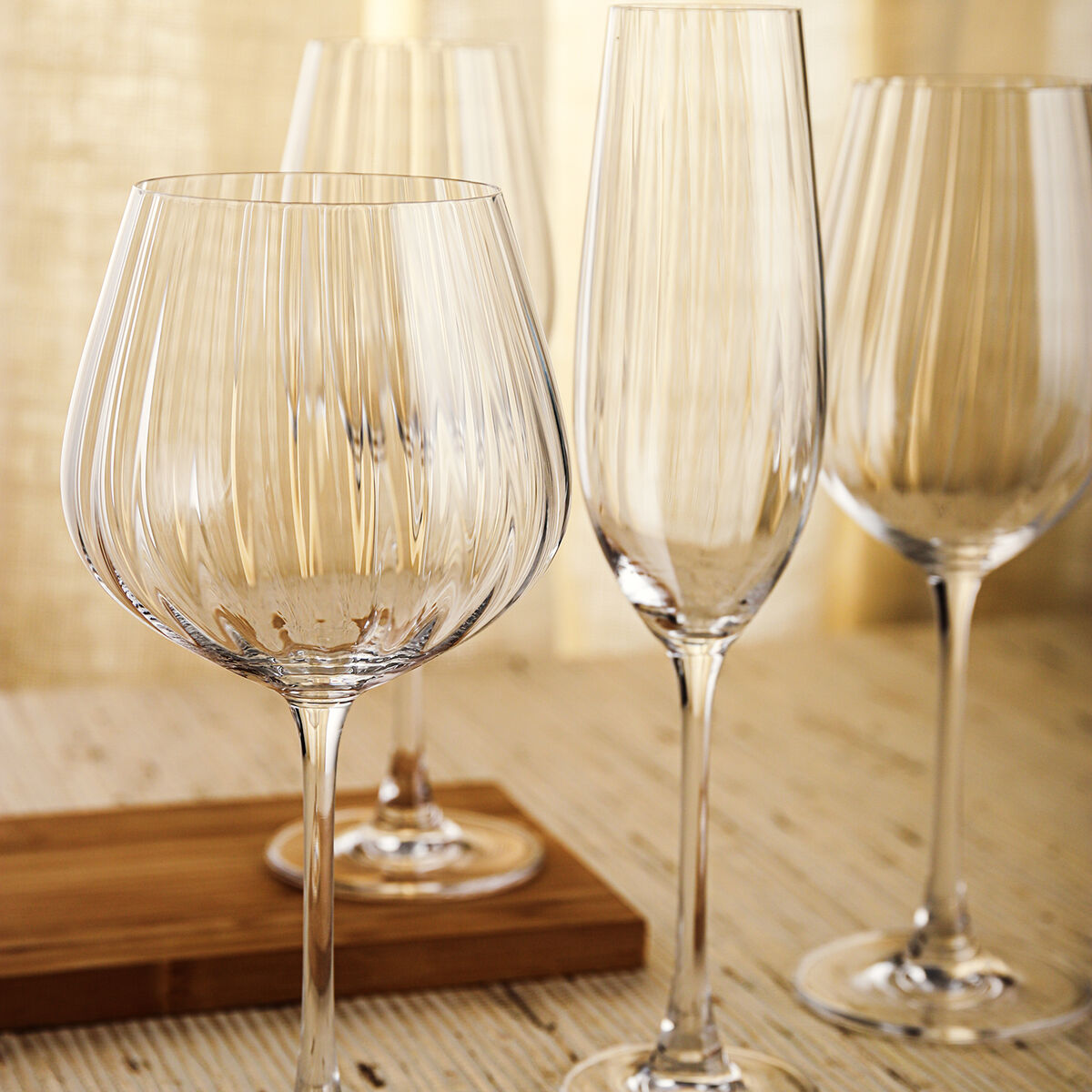 Wine glass Bohemia Crystal Optic Transparent 500 ml 6 Units