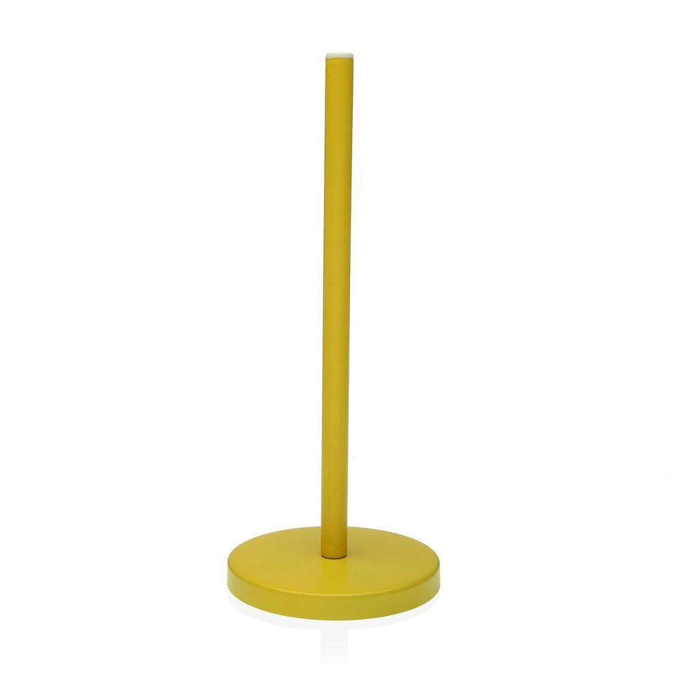 Kitchen Paper Holder Versa Yellow Metal Steel (30 cm)