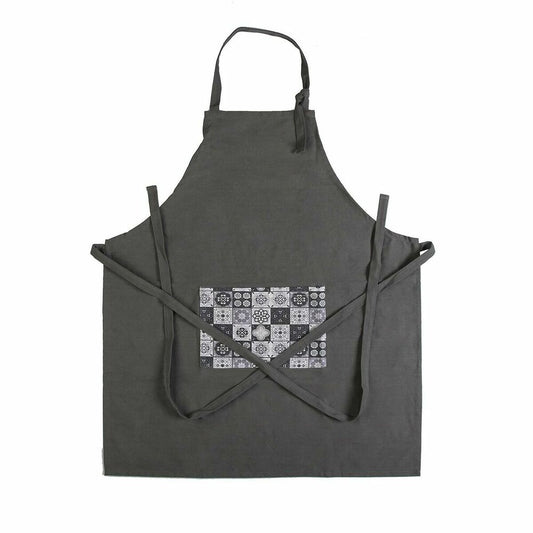 Apron Versa Mosaic Grey Textile (80 x 70 cm)