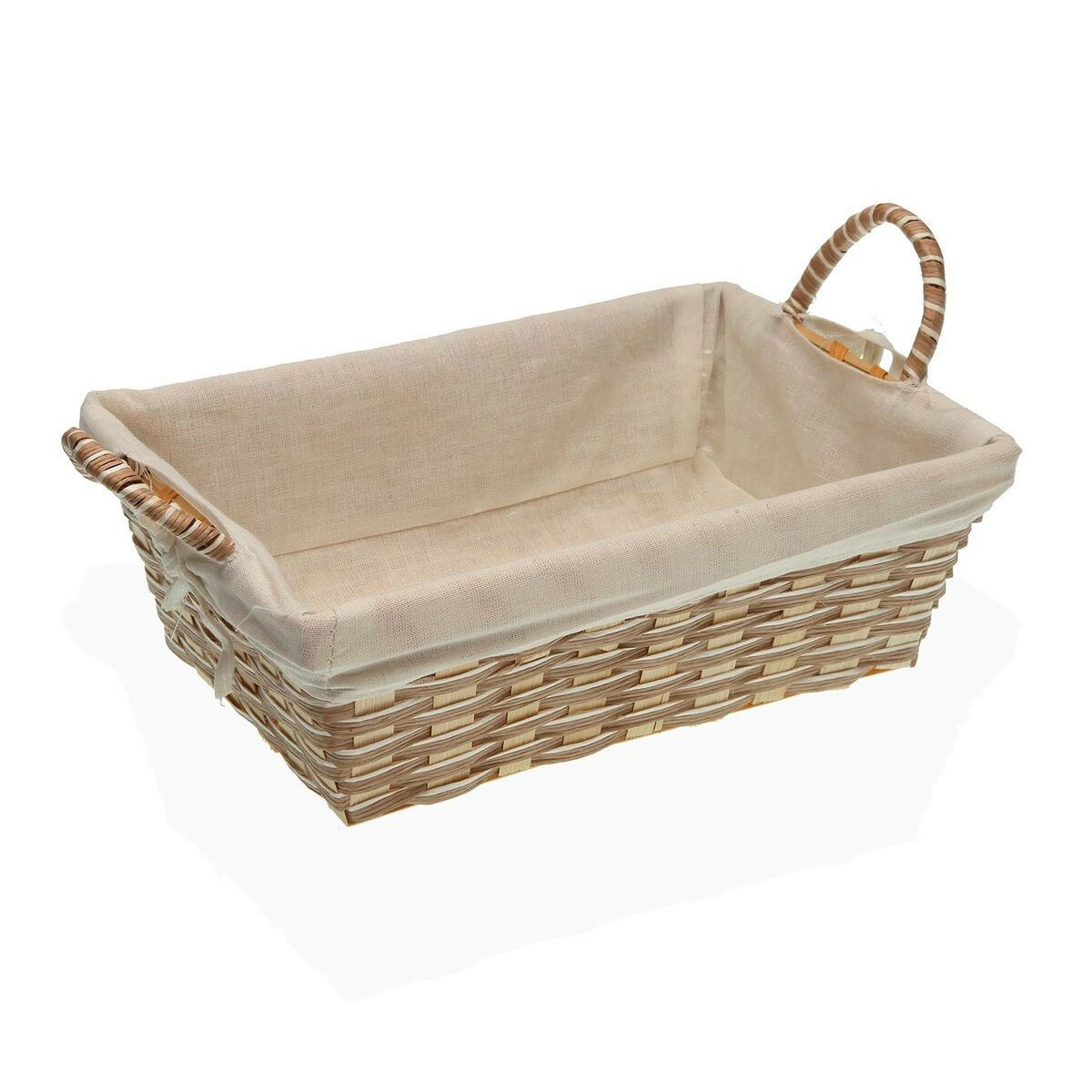 Bread Basket Versa White Bamboo Marine algae (19 x 9 x 27 cm)