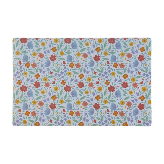 Table Mat Versa Flandes Flowers polypropylene 43 x 28 cm