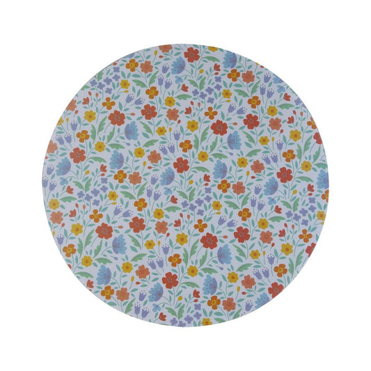 Table Mat Versa Flandes Flowers polypropylene 43 x 28 cm