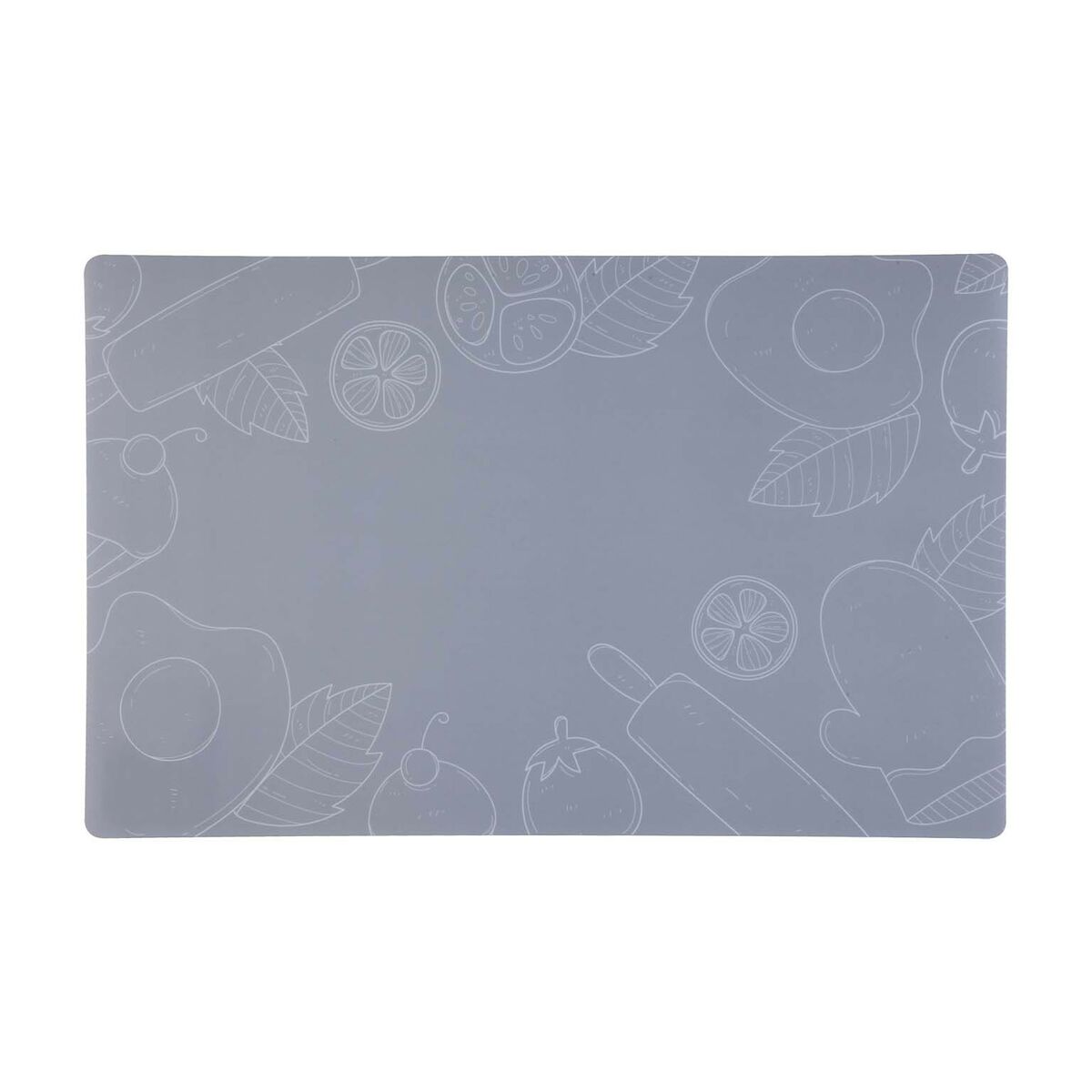 Table Mat Versa Kitchen Grey polypropylene 43 x 28 cm