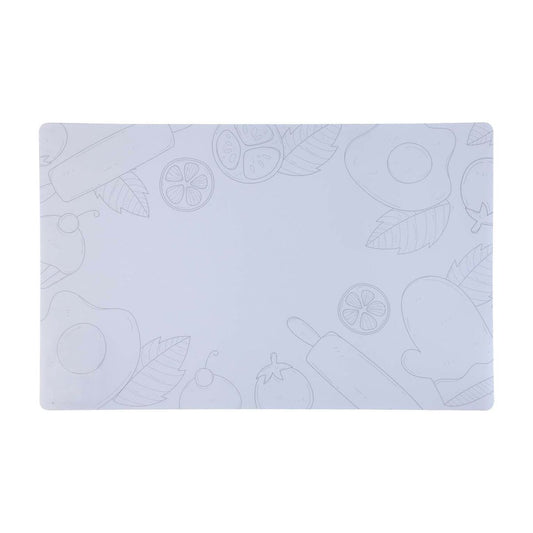 Table Mat Versa Kitchen White polypropylene 43 x 28 cm