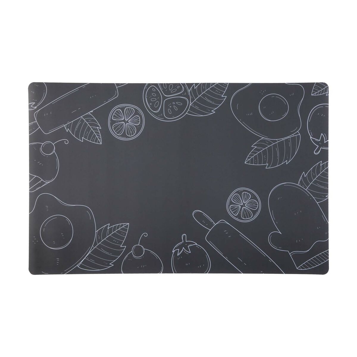 Table Mat Versa Kitchen Grey polypropylene 43 x 28 cm