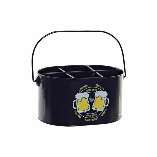 Bucket DKD Home Decor 8424001801763 Metal 27 x 17,5 x 13 cm