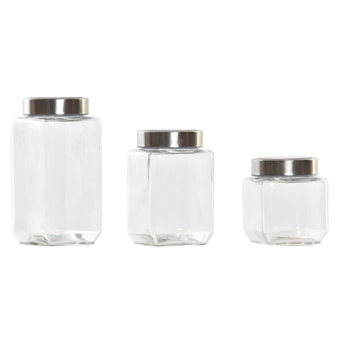 3 Tubs DKD Home Decor 750 ml 8,5 x 8,5 x 18 cm