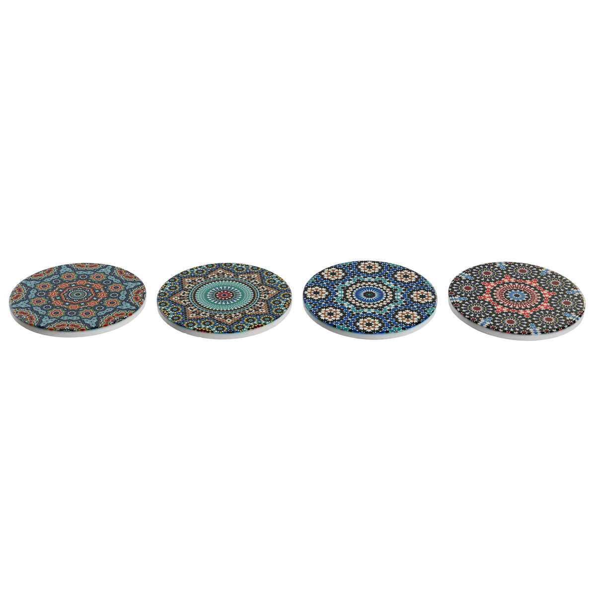 Coasters DKD Home Decor 10,8 x 10,8 x 0,7 cm