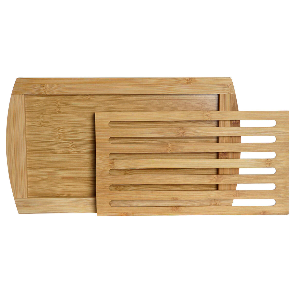 Cutting board DKD Home Decor Natural Bamboo 36 x 21 x 2 cm