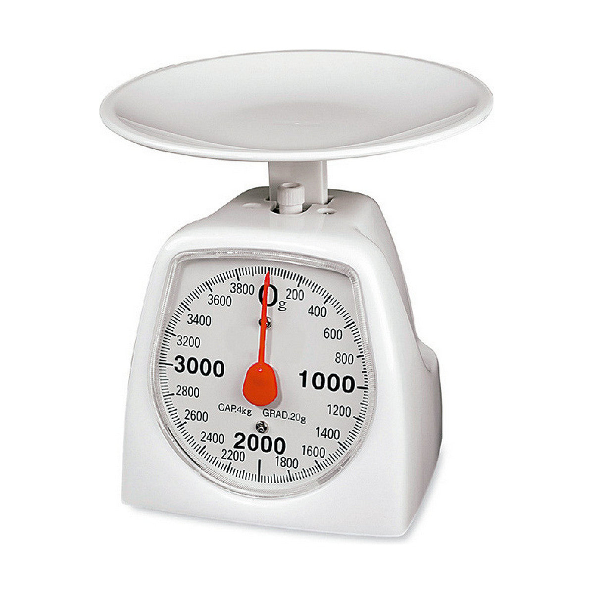 Analogue Scales EDM White 4 Kg (16,5 x 11 x 13 cm)