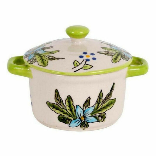 Saucepan Viejo Valle Spring Porcelain 9 x 7 x 4 cm (24 Units)