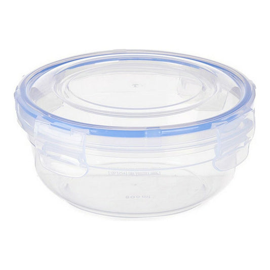 Set of 6 lunch boxes Transparent polypropylene (15,5 x 7,5 x 15,5 cm) (800 ml) (6 pcs)