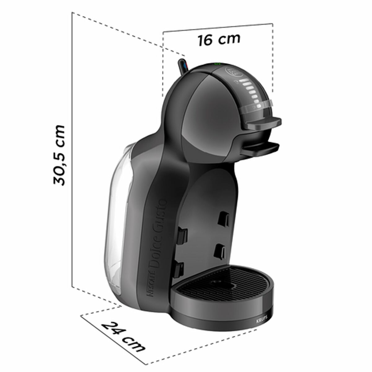 Capsule Coffee Machine Krups KP1238 DOLCE GUSTO