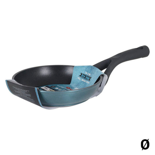 Non-stick frying pan Quttin Grey Toughened aluminium