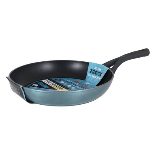 Non-stick frying pan Quttin Grey Toughened aluminium