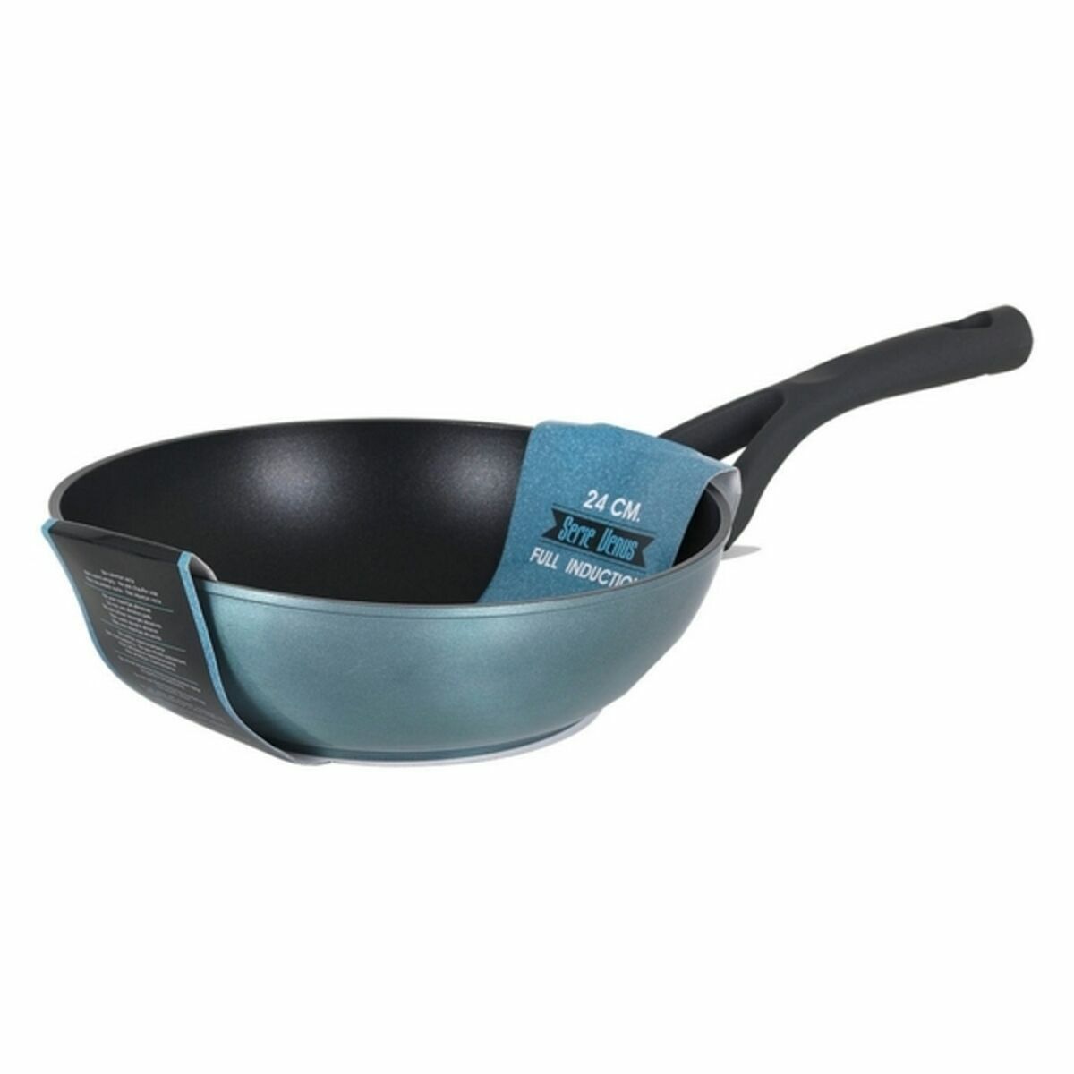 Wok Pan Quttin Venus (Ø 24 cm) Aluminium Toughened aluminium