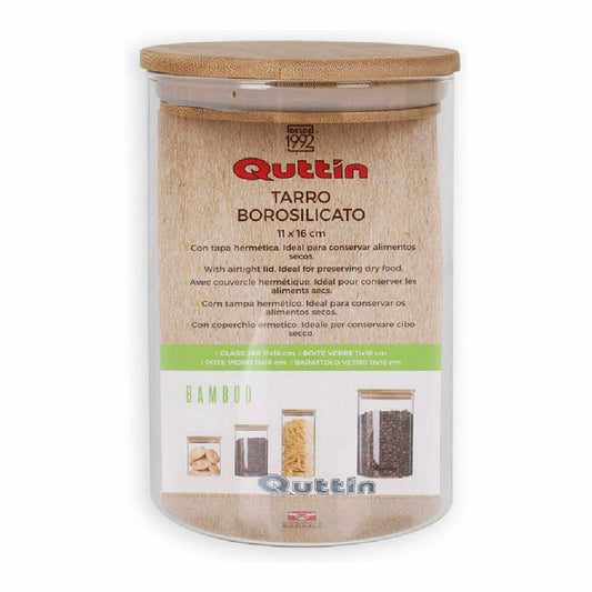 Tin Quttin Silicone 1,15 L 11 x 11 x 16 cm (12 Units)