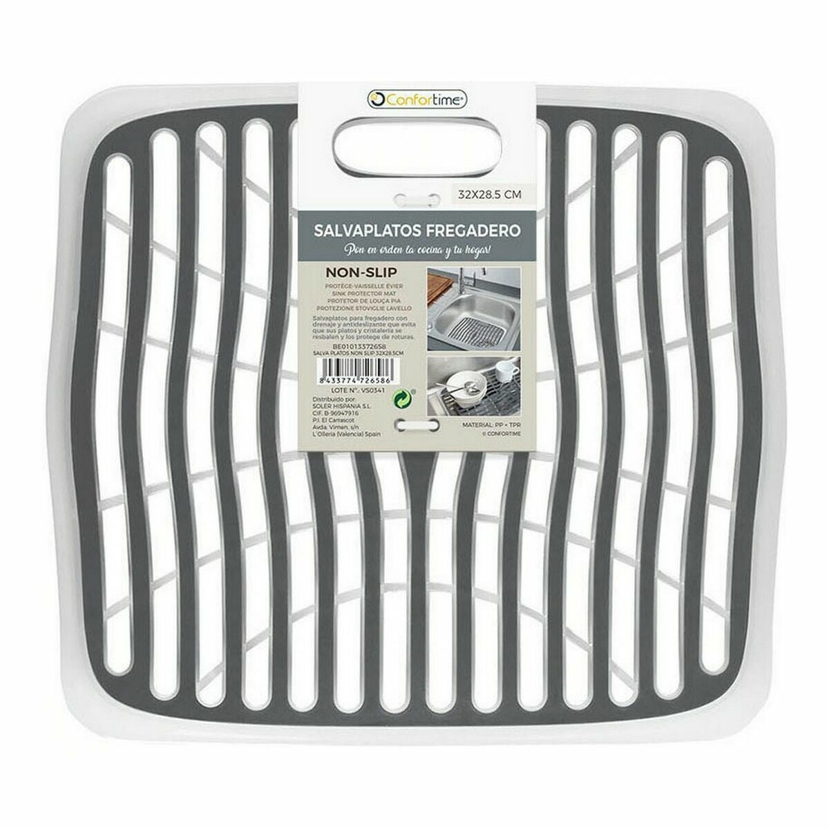 Grille Confortime 32 x 29 x 1 cm (12 Units) (32 x 28,5 cm)