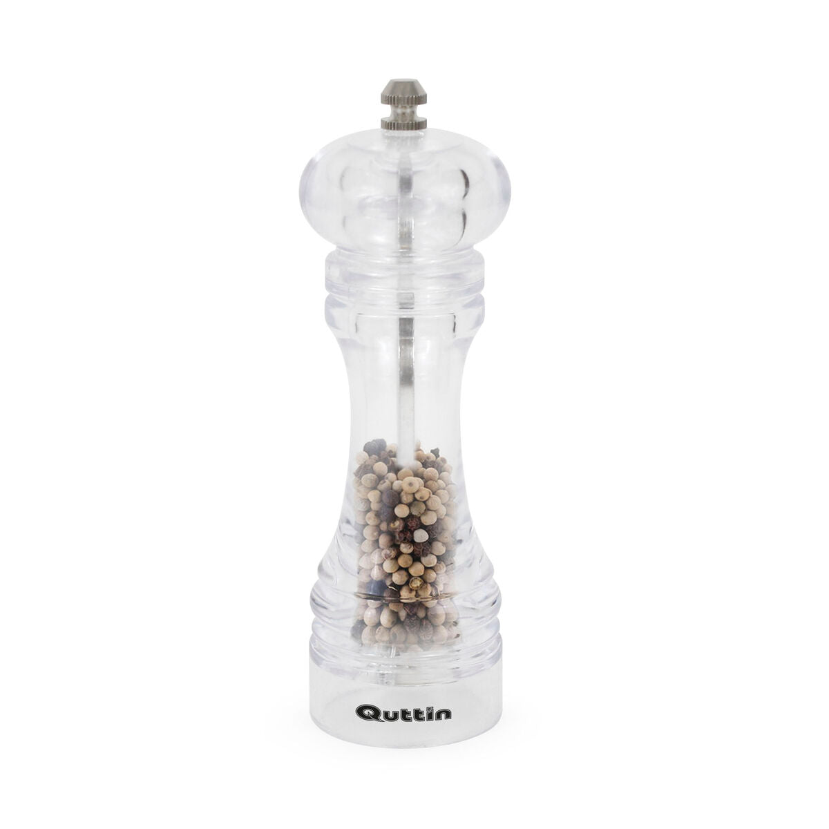 Pepper Mill Quttin Transparent Acrylic (5,7 x 18,5 cm)