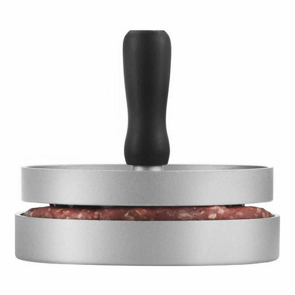 Burger Press Quttin Metal Silver 12 x 9 cm