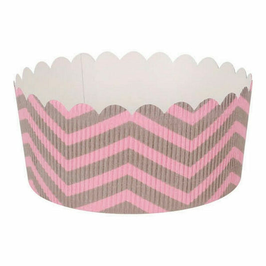 Baking Mould Quttin Pink 6 Pieces 12 x 6 cm (12 Units)