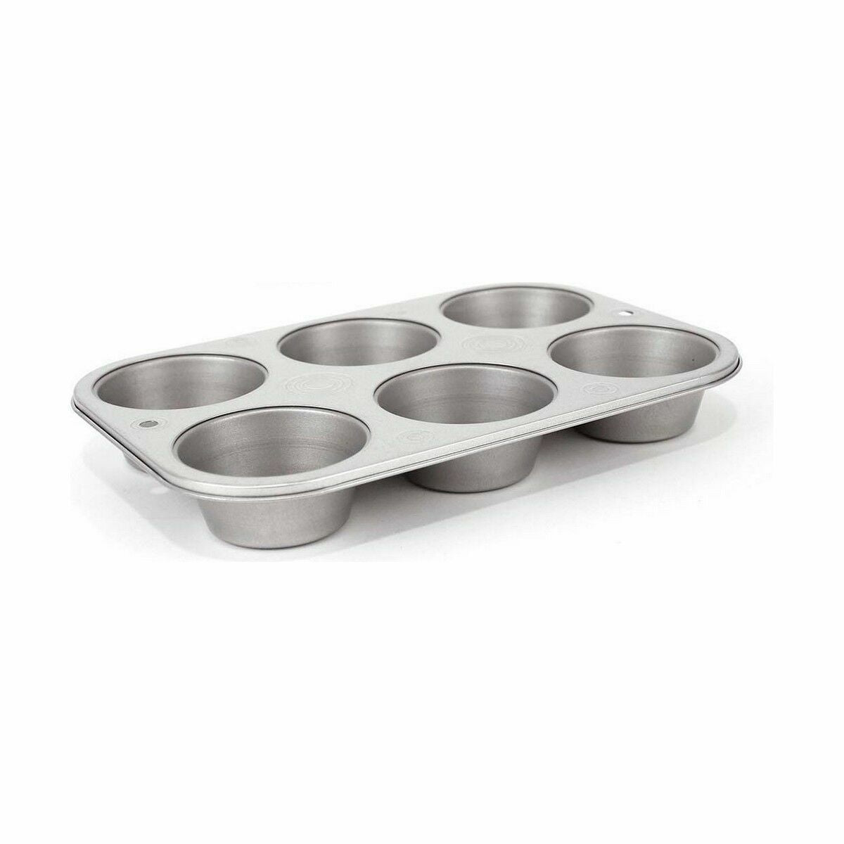 Flan Mould Quttin 6 Units Carbon steel 17 26,5 x 18 x 3 cm (30 Units)