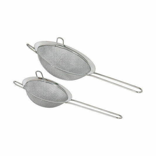 Set of Sieves La Mediterránea Stainless steel 16 cm (2 Pieces)