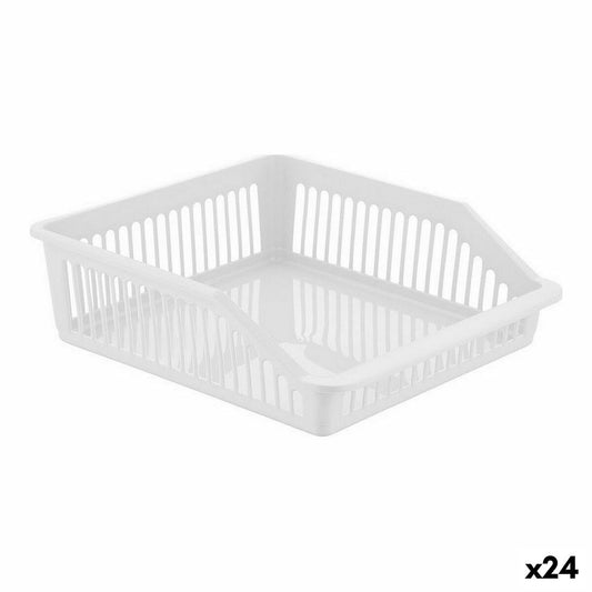 Multi-Purpose Organiser Confortime White Plastic 29 x 26 x 8 cm (24 Units)