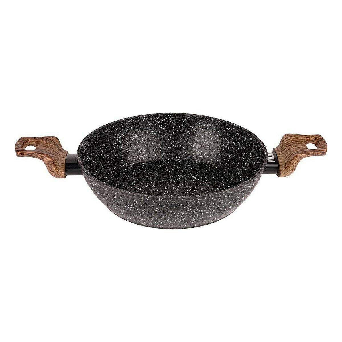 Saucepan Quttin Ecological Black Toughened aluminium 28,5 x 44,5 cm (4 Units)