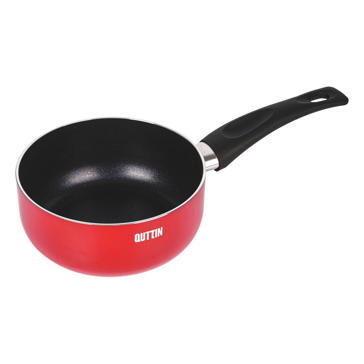 Saucepan Quttin Infinity Red 16,3 x 32,5 x 7,5 cm (6 Units)