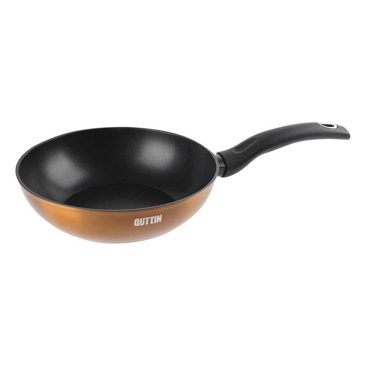 Wok Pan Quttin Foodie Copper (28 x 8 cm)