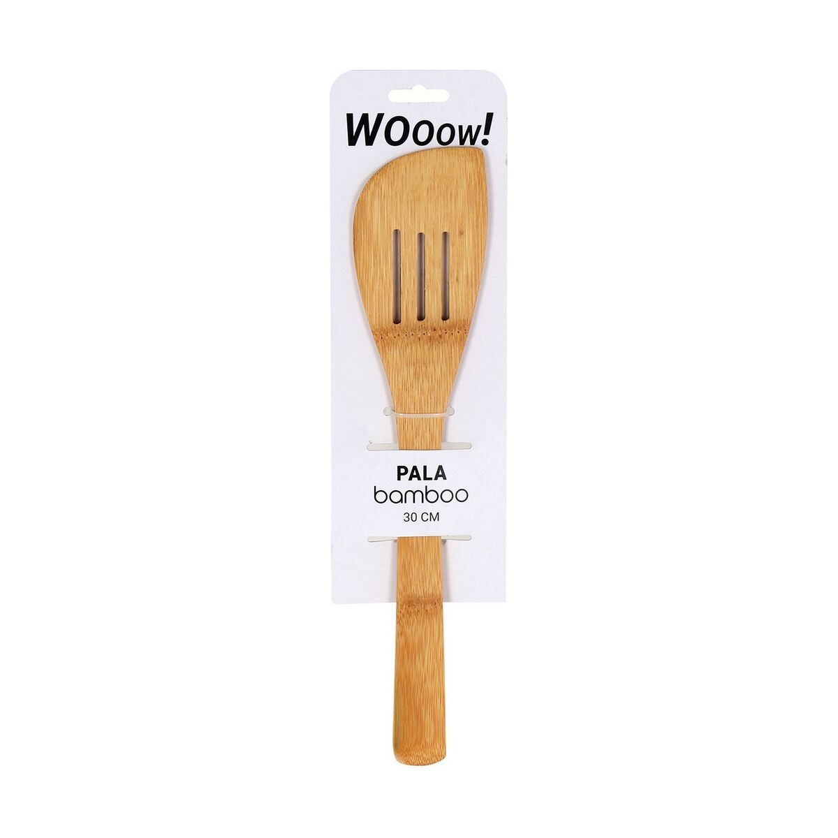 Kitchen Spatula Curved Bamboo 30 x 6,2 x 0,8 cm (36 Units)