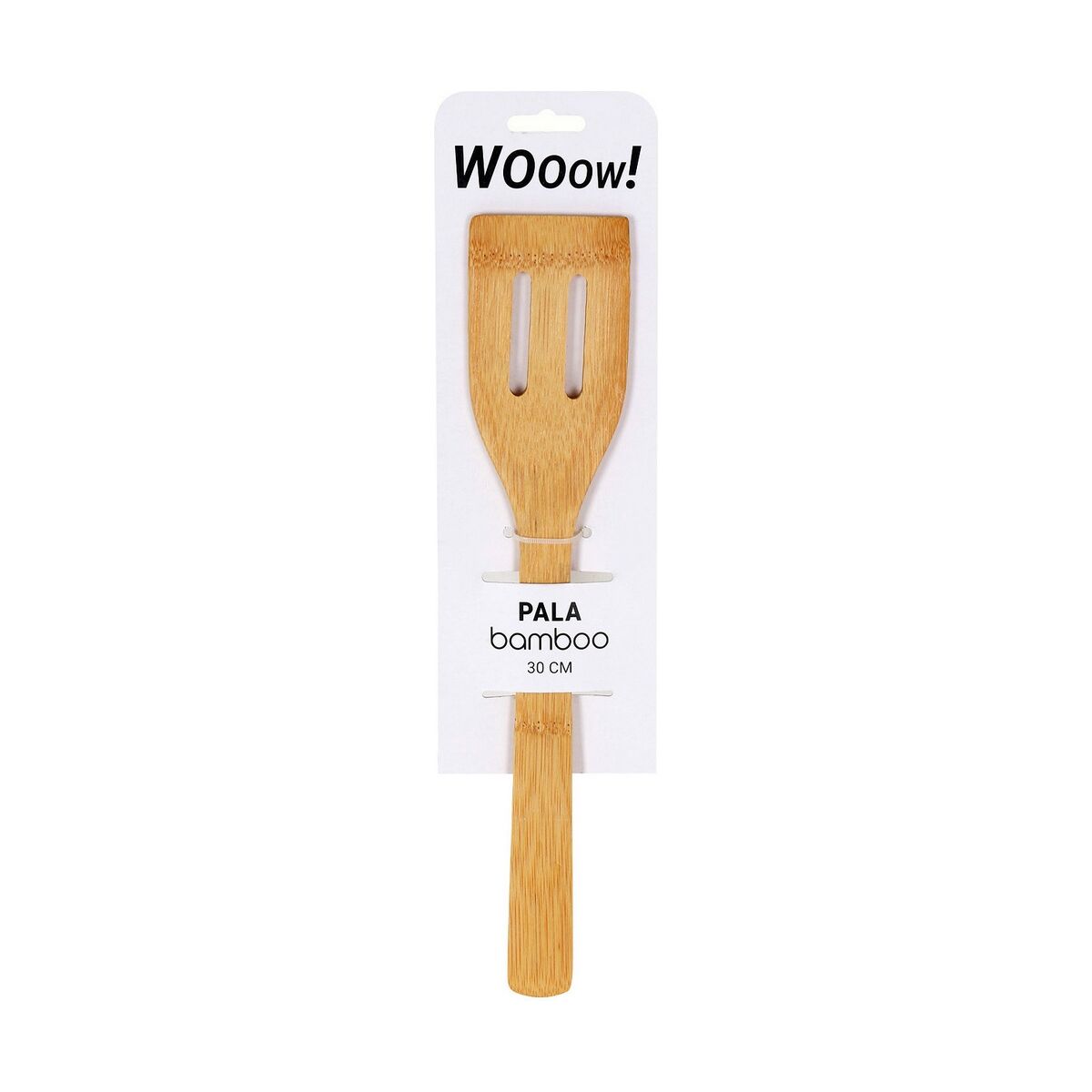 Kitchen Spatula Straight Bamboo 30 x 6,2 x 0,8 cm (36 Units)