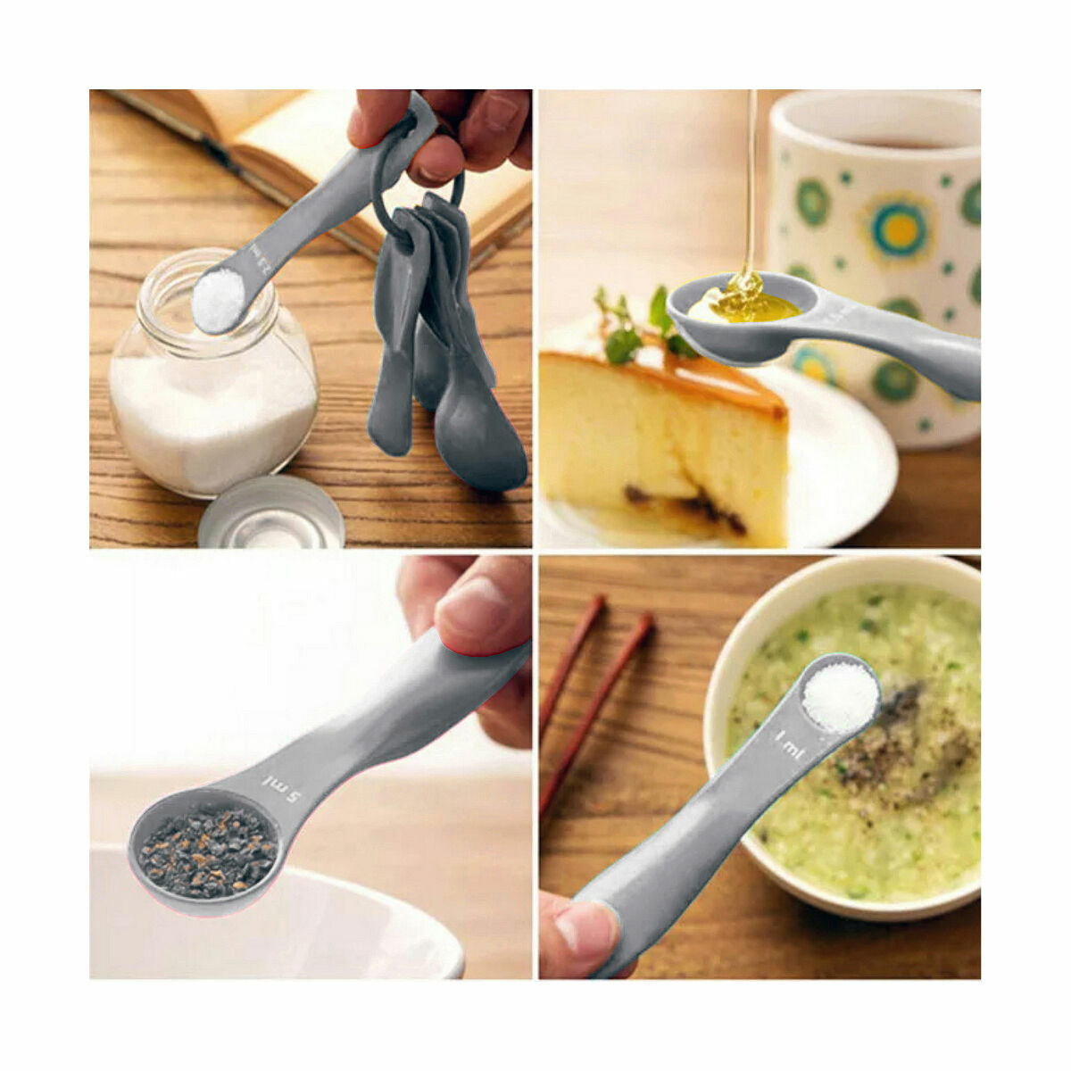 Measuring spoon Quttin 5 Pieces 8 x 37 x 8 cm